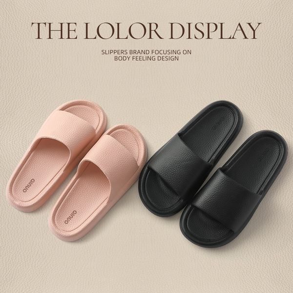

elegant couples bathroom slipons nonslip summer slides made of comfortable eva material, Green