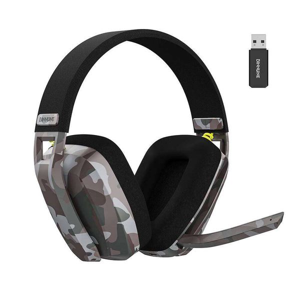 BINNUNE BW06 2.4GHz Wireless Mic for PS5 PS4 PC Playstation Bluetooth Gaming Headset with Microphone