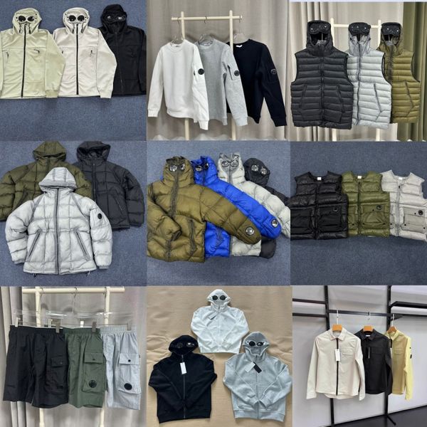 

Designer Men' Down & Parkas Thick and warm cotton clothing glasses and street fashion hooded jacket in collaboration, Darkred