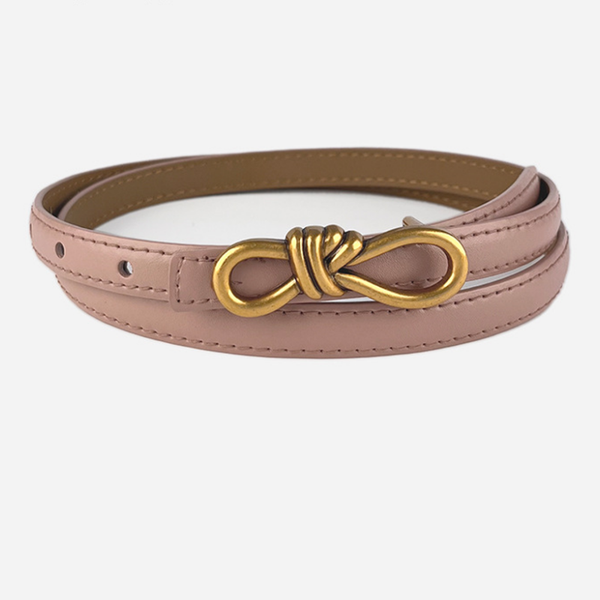 

Fine detail retro genuine leather women's belt for matching with casual pants and dress. Leather belt for dress., 2-4*105cm