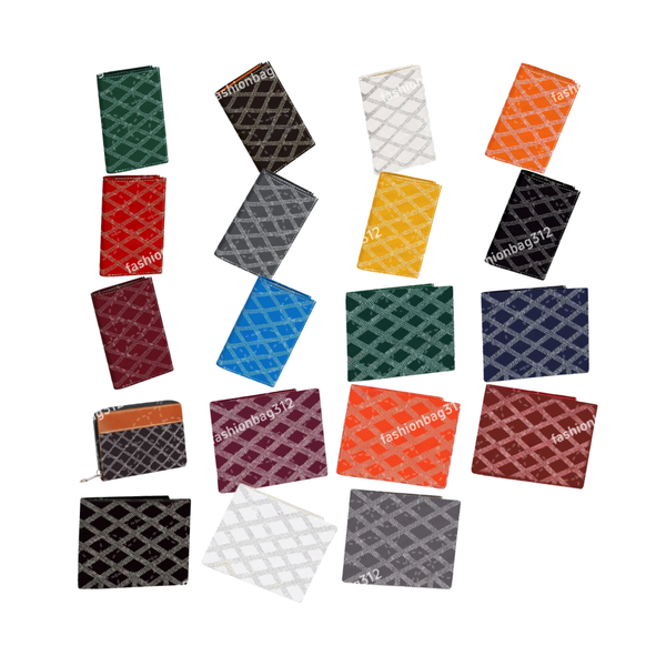 

Designer hand-held clutch zippered wallet large business wallet card holder unisex wallet checkered wallet multi-color wallet portable card holder Credit Card, #12