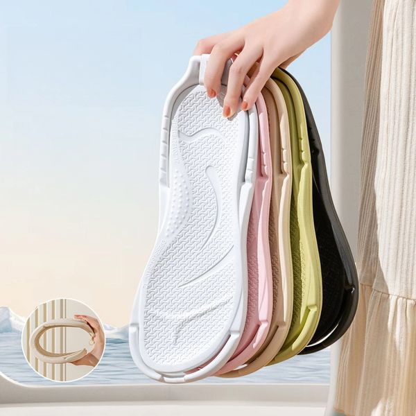 

convenient foldable indoor slipper set for men women perfect for hotels, Beige