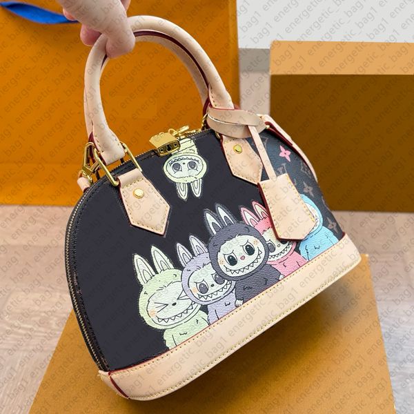 

Designer Shoulder Shell Bag labobo graffiti style Crossbody Fashion Tote Shopping Women Handbags Large Mommy Bags with wallet 2025, 24*17 cm-b 2