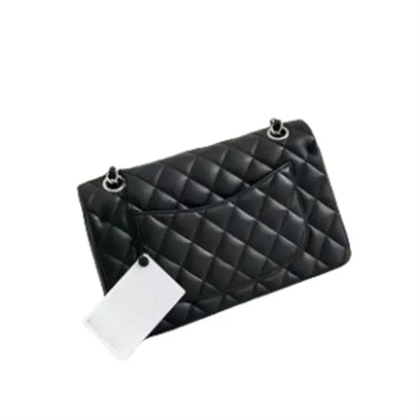 

10A Mirror quality Designer Bag Shoulder Chain Clutch double Flap Bag CC CF Wallet Check Velour Square Strip,Imported From France Official original Genuine Leather, A18