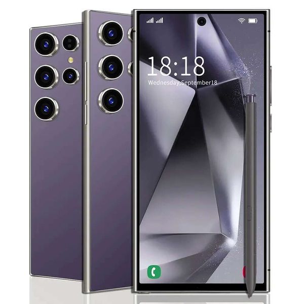 S25 s24 Ultra 7.3 Inch 5G 16GB+1TB Mobile Phones Unlocked Touch Play Screen cell phone Android Smartphone Camera HD Display Face Recognition