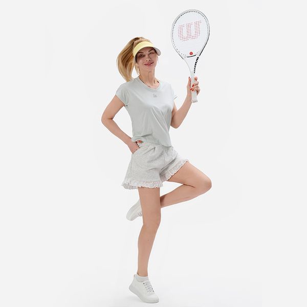 

Loose and comfortable yoga shorts with low sensitivity fabric, fashionable and stylish fitness pants, Grey