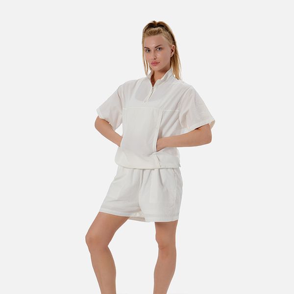 

Minimalist style yoga shorts set, lightweight and breathable, suitable for sports travel with two pairs of shorts, Yellow