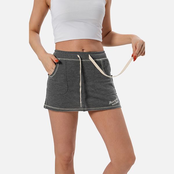 

Versatile casual yoga shorts, quick drying and moisture absorbing multi scene sports shorts, Grey
