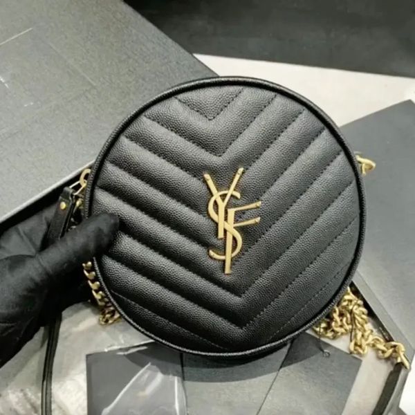 

Designer Handbags Handbags Shoulder Bags Crossbody Bags Round Cake Bags Tassel Quilted Cowhide Luxury Clutch High Quality Women's Shoulder Bags 001, #12