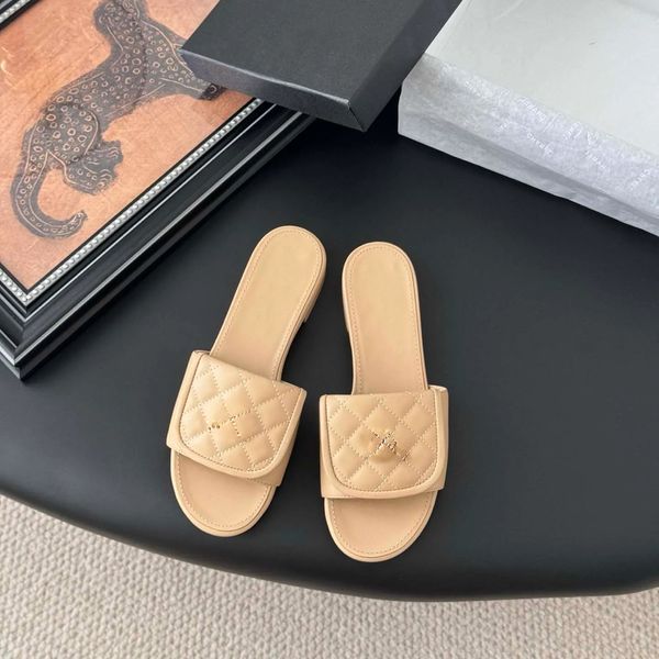 

New designer sandals Suitable for summer travel shoes Beach shoes Leather craftsmanship Classic luxury shoes Fashionable shoes, #7