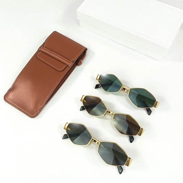 

Designer Sunglasses women Men Goggle glasses Eternal Classic Triangle purecolor leopard print reading eyeglasses full frame Vintage Glasses with box