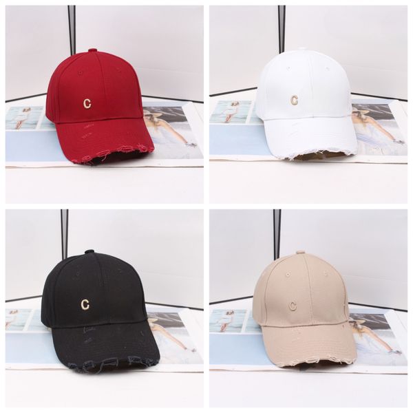 

Designers Women Hat Baseball Cap Men for Trucker Basketball Fitted Golf Casquette Black Canvas Classic Fashion Letter Leisure Outdoor Sports Sun Protection, #1 red