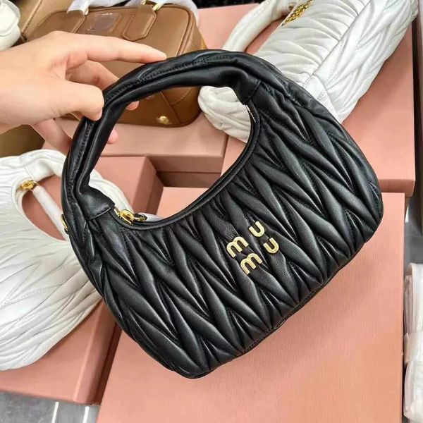 

Designer Shoulder Purse Wallet Letter Label Leather Crossbody Wander Matelasse Fashion Handbag Women's Wallet Underarm Wallets Hobo Bag 311, A_8 17cm gold