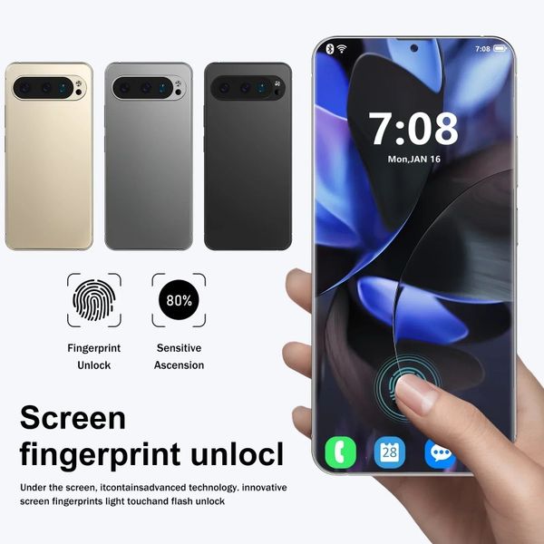 Original Pixel 9 Pro XL Global Version Smartphone 7 3 HD 16G 1TB 8800mAh 78+108MP 4/5G Network Android15 Phone Unlocked NFC