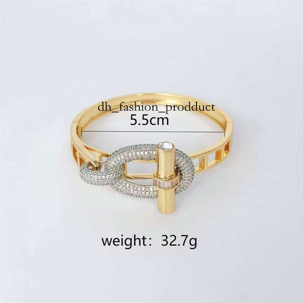 

cart cubic Bracelet DHcollections Copper Inlaid Zircon Fashion and Finger Rings Set Premium Heavy Industry Ring bff