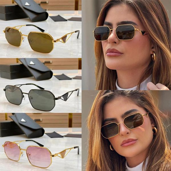 

designer Sunglasses for women Mens Wearing fashion hot selling senior Eyewear For Women eyeglasses frame Vintage Metal Sun Glasses With box