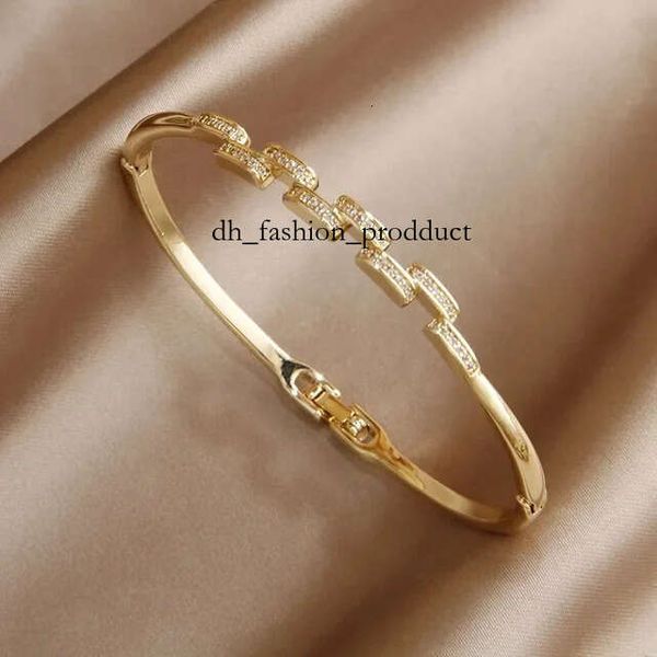 

cart cubic Bangle 2023 Design Knot Open Bangles bracelets for Women Fashion Brand Jewelry Delicate 3d4
