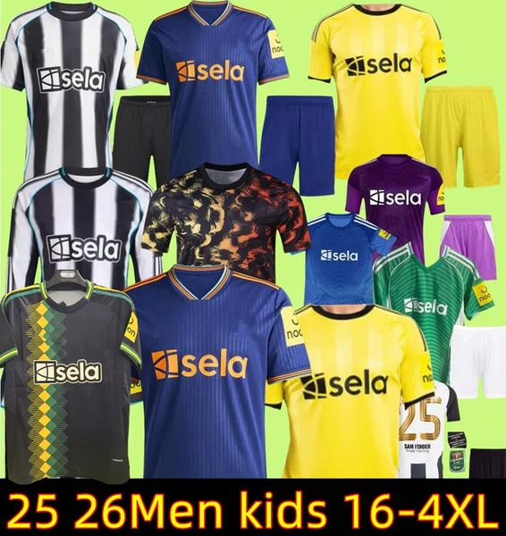 

3XL 4XL ISAK BRUNO G. NEWCASITEIE 25 26 UNitedS Soccer Jerseys TONALI GORDON neWCasteS 2025 football shirt JOELINTON LIVRAMENTO NUFC jersey Men Kids kit Pre Match, Green