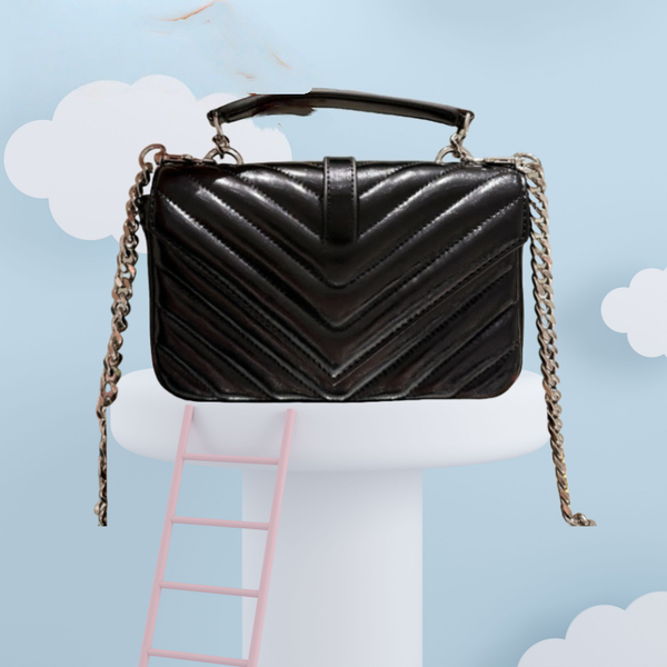 

Shiny leather handbag for women luxury style with big brand box. --YY8969, Yy8969-4