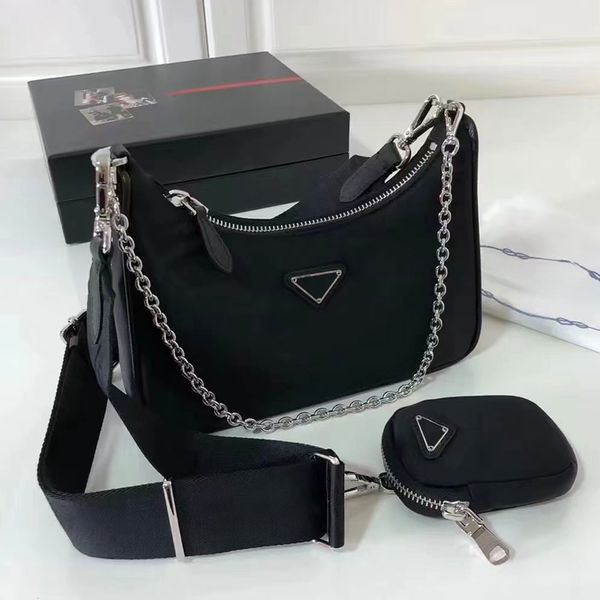 

Designer bag Hobo 05 shoulder bag handbag armpit bag high-quality luxury bag nylon three in one combination bag, P21