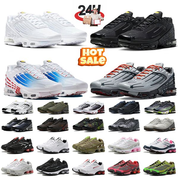 

Tn3 Running Shoes Men Women Triple White Black White Hyper Blue Gradient Dusk Unity Plus 3 Tennis Breathable Mens Trainers Outdoor Sneakers 39-46