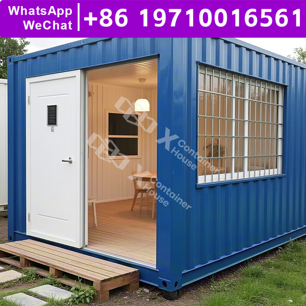 

Global Shipping Temporary Housing Thermal Insulation Tiny Home Flat Pack House Modular Portable Unit Steel Cabin Cost Effective