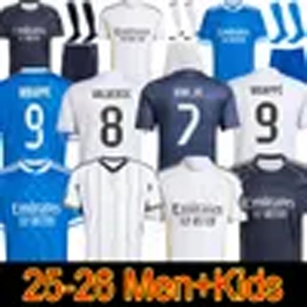 

BELLINGHAM MBAPPE soccer jerseys VINI JR TRENT VALVERDE RODRYGO MODRIC Football jersey kit 25  CAMAVINGA realmadrid Children Kids Shirt Madrids kits Camiseta001, Third kit 1