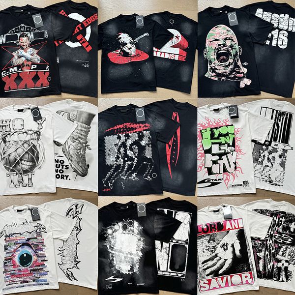 

men tshirt luxury designer graphic tee for men womens hippie Y2K vintage streetwear washed classic mens casual loose tees summer hip hop t shirt, Army green