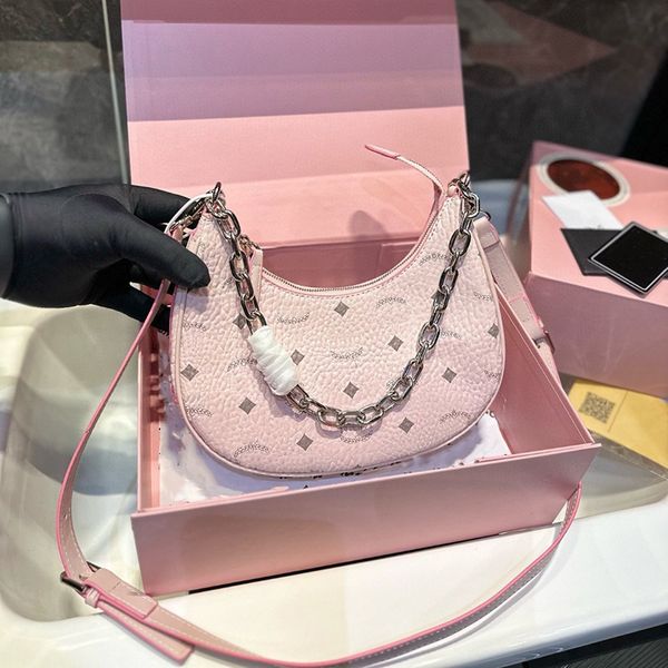 

Delivery Free Shipping 2025 Spring/Summer New Style Fashionable Chain Single Shoulder Crossbody High-Quality 45678218 Designer Bag Tote, Black