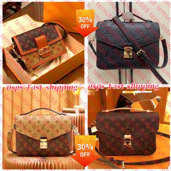 

Womens Leather Metiss Pochette Emed Shoulder Bags M44875 Flap Cross Body Clutch Designer Strap Dhgate Mens Flower Totes Travel Handbag Messe, Dlive