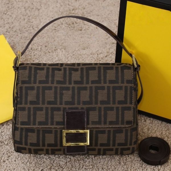 

Fashion Letter Handbag Handbag Vintage Shoulder Bag High Capacity Purse Canvas Hobo Messenger Bags Satchel Women Lady Tote Metal Hasp Pouch, A1