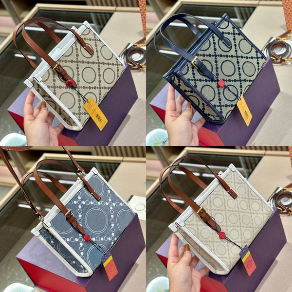 

Designer Tote Bag Luxury Womens Handbags Leather Shopping Totes Classic Letters Handbag Stylish Crossbody Bags High Quality, Black