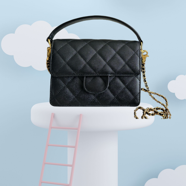 

Small square design ladies' bag with handle luxury design big brand box --CN8085, Cn8085-1