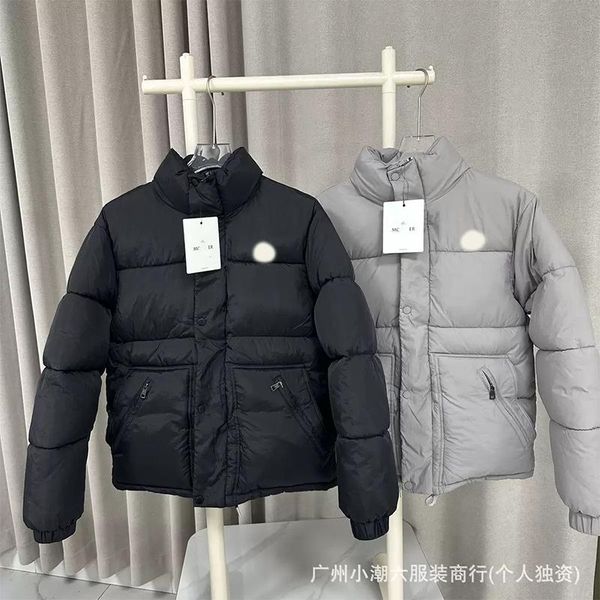 

Designer cotton clothes unisex bread clothes warm and thickened solid color short bread clothes simple attendance and winter warmth, A3
