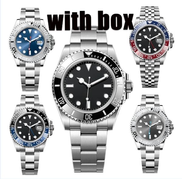 watch mens watch mechanical Ceramaics watches all stainless steel swimming watch Luminous sapphire watch Automatic watches
