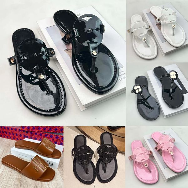 

Designer Sandals Fashion Luxury Women's Sexy Shoes High Quality Leather Luxury Designer New Slippers, #5