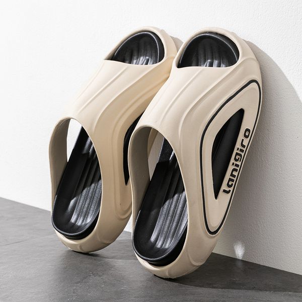 

Stylish Breathable Male Sandals Featuring Plush Cushioning and Slip Resistance, Orange