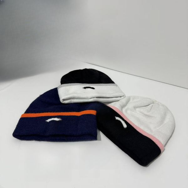 

Mens Designers Beanie Hats Woollen Knitting Hat Womens Brand Warm Winter Beanies Designer Knitted Cap Solid Color Fashion Ski Hat Unisex, #2 white