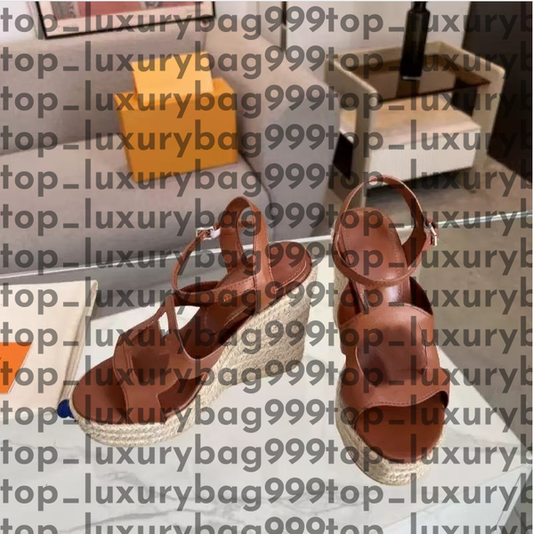 

Handmade hemp rope wedge and hollow sandals Shoes, Colour 2