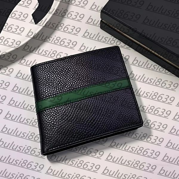 

2025 quality Recto Verso card holder Recto Verso Designer Fashion Men's Organizer Wallet Coin Wallet Italian classic plaid purse, 5*