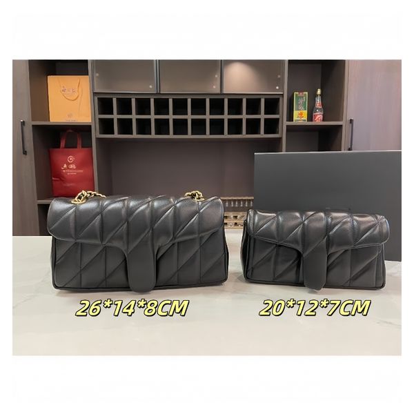 

top quality Design Chic Small Square Leather Shoulder Crossbody Bags for Women Tabby 33 Designer Bag Shoulder Fashion Luxury Leather Black White yellow Denim Bags, Color4