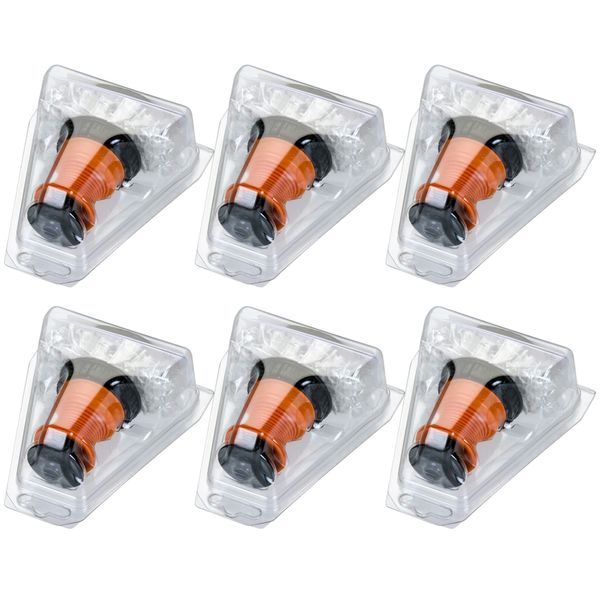 6 Pcs. Storage Balloon Bags with Adapter compatible with storz bickel EASY VALVE VOLCANO bag
