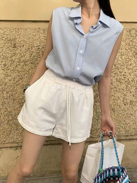 

Casual Designer Blouse for Women Long Sleeve Solid Color Shirts with Small Horse Embroidery Loose Fit Tops Unisex Asian Size Couple Fashion, H9063-khaki