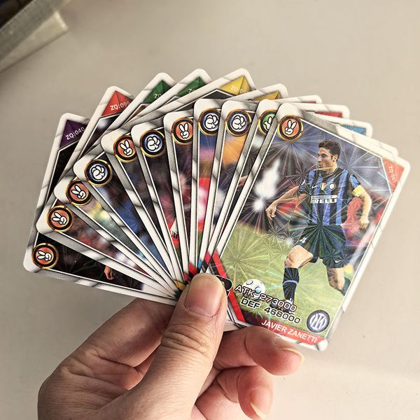 World Cup Football Star Card Soccer Star Ronaldo Footballer Limited Ball Star Collection Card Kids Birthday Gifts