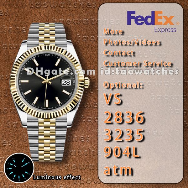 

Top Clean Factory Watch Luxury Men Watch Date Just Men Watch Men s Luxury Watch Sports Cal. 2836 3235 Automatic Watch h Super Bright Night Light Stainless Steel 904L, Clam style gold gold