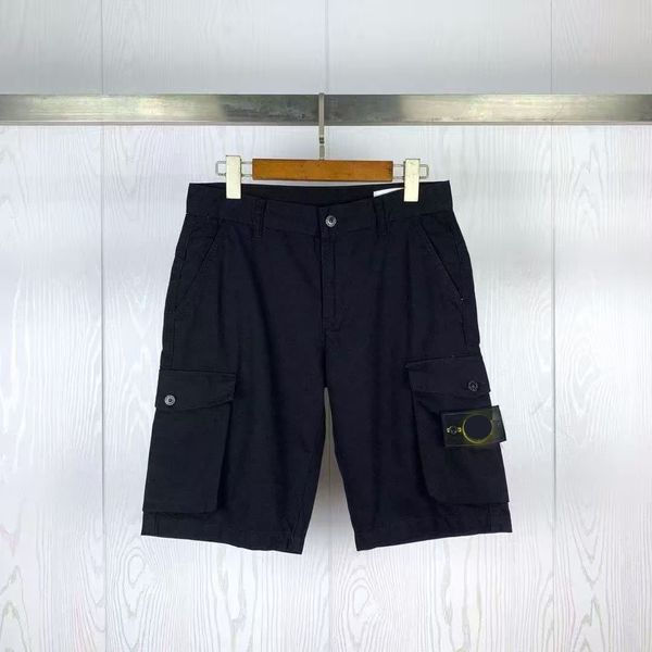

Summer Mens Shorts Cotton Pocket Budge Designer Man Short Pants Beach Bottoms Swimwear Unisex Pant High Street Asian Size M-3XL, S4
