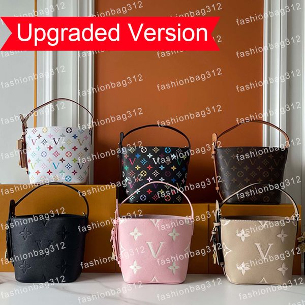 

Luxury bags designer bags mini bucket bags women's handbags single-shoulder bags high-quality genuine leather shoulder bags classic patterned crossbody bags, #1