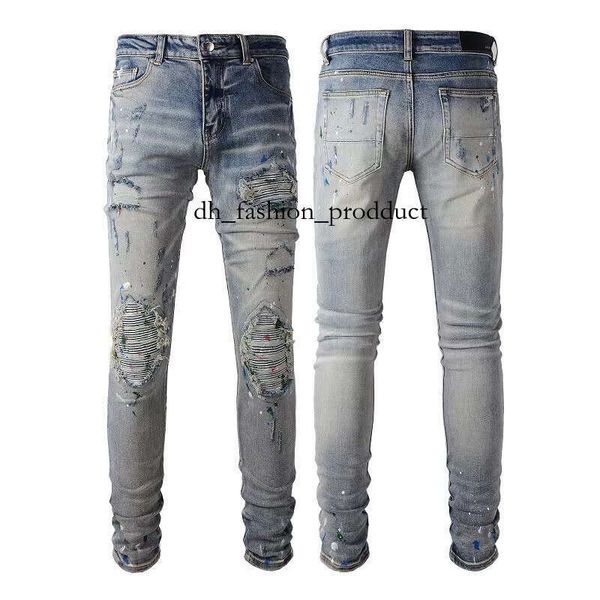 

Ksubi Jeans New Designer Brand For Men Women Jeans Designer Jeans Mens High-end Quality Straight blue Retro Streetwear Casual Sweatpants fc2, Dh001
