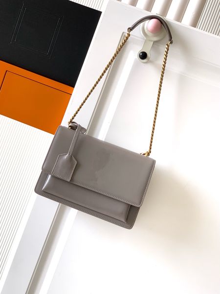 

Mirror Letter Fashion Bags Designer small square top-quality genuine leather shoulder handbag crossbody bag simple elegant and fashionable 2025 9635, Color 2