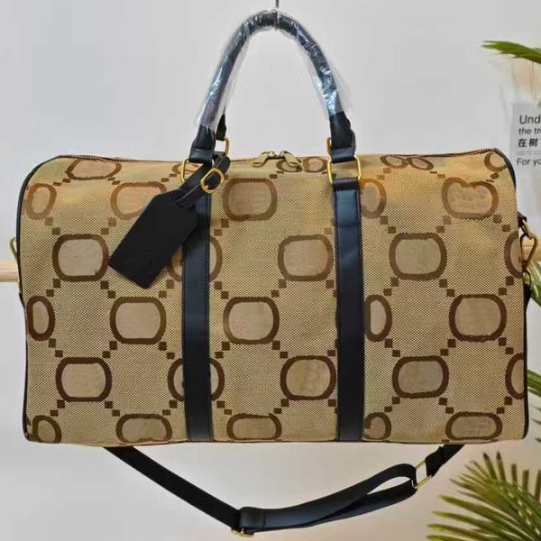 

Designer bag Pillow luxury bag Long straps portable Crossbody bag Shoulder bag Alloy Metallic bag Geometric A must-have for summer travel, #1 50*33*28cm